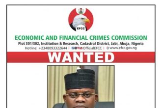 Ex-Kogi Gov. Yahaya Bello declared wanted by EFCC for N80bn fraud