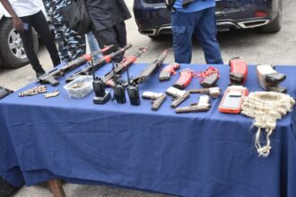 Gun battle in Lagos: Police shoot nine kidnappers dead, AK-47 rifles recovered