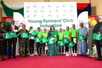 Lagos First Lady leads 700 students to join Nigeria’s farming revolution